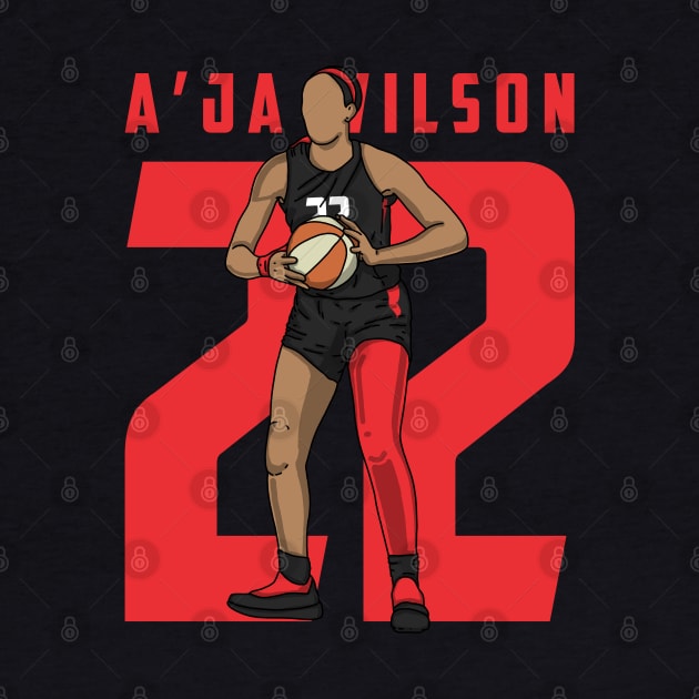 A'ja Wilson Comic Style by mia_me